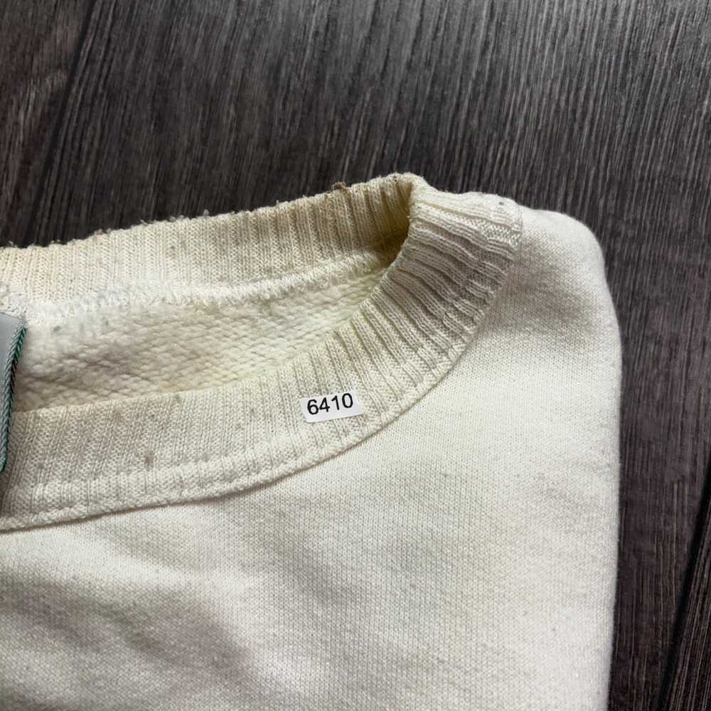 Vintage Molson Canadian Beer 1990s Sweatshirt Large White Beer Canada Bear - Picture 11 of 11